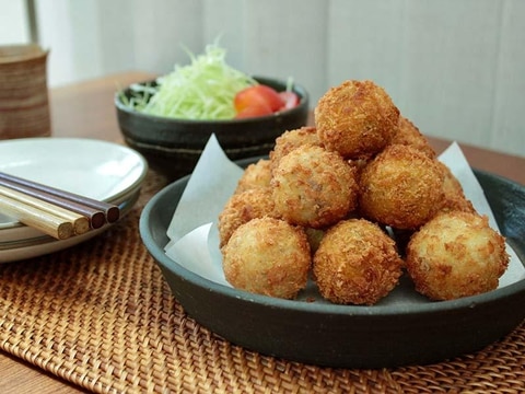 お月見コロッケ(まん丸コロッケ)